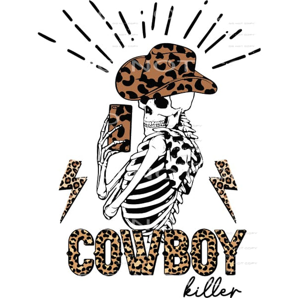 Cowboy killer # 561 Sublimation transfers - Heat Transfer