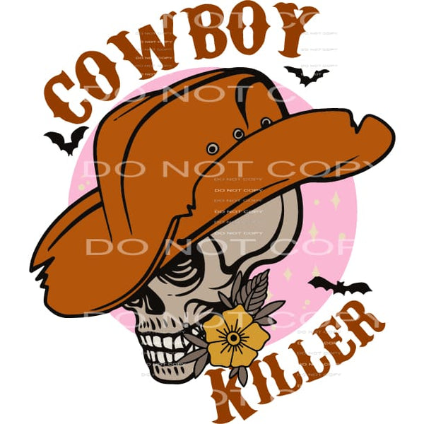 Cowboy killer # 563 Sublimation transfers - Heat Transfer