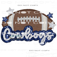 Cowboys #6980 Sublimation transfers - Heat Transfer Graphic