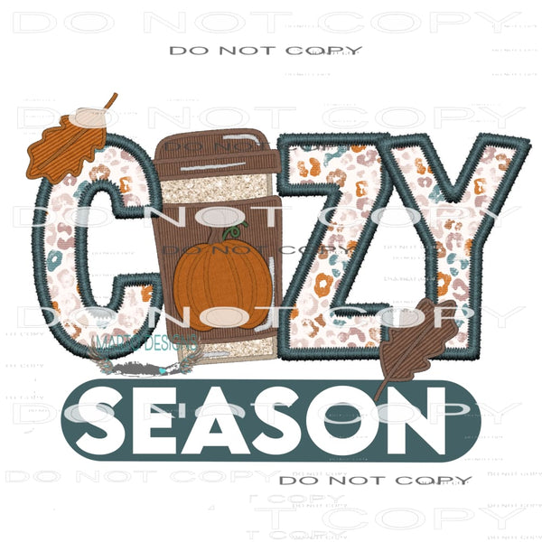Cozy Season #7392 Sublimation transfers - Heat Transfer