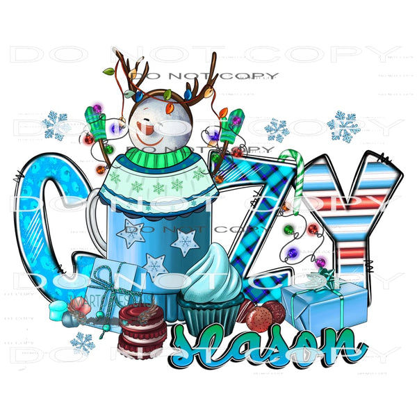 Cozy Season #7421 Sublimation transfers - Heat Transfer