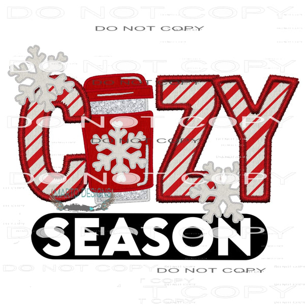 Cozy Season #7479 Sublimation transfers - Heat Transfer