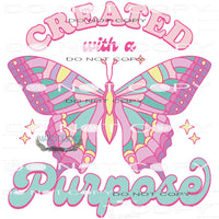 Created With A Purpose #6420 Sublimation transfers - Heat