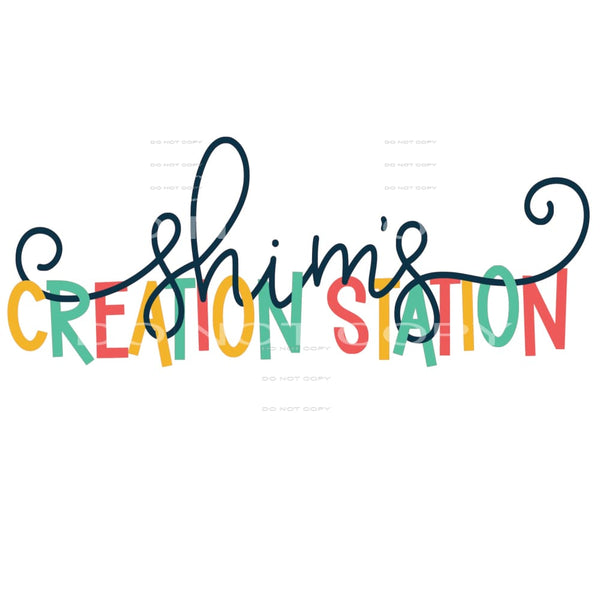 Creation Station # 99328 Sublimation transfers - Heat