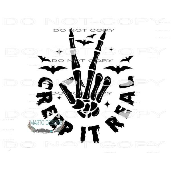 Creep It Real #6228 Sublimation transfers - Heat Transfer