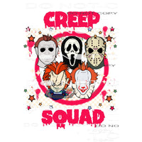 Creep Squad #6305 Sublimation transfers - Heat Transfer