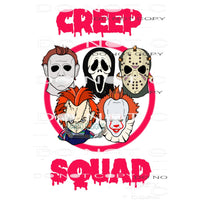 Creep Squad #6318 Sublimation transfers - Heat Transfer
