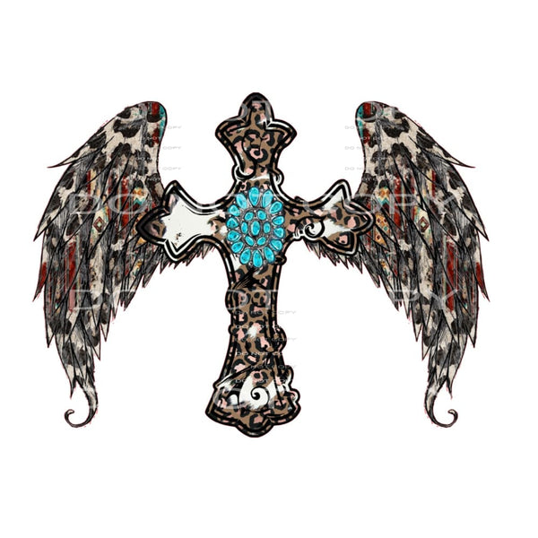 Cross #5594 Sublimation transfers - Heat Transfer Graphic