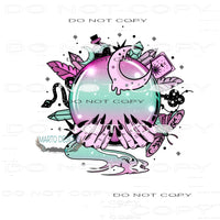 Crystal Ball #6655 Sublimation transfers - Heat Transfer