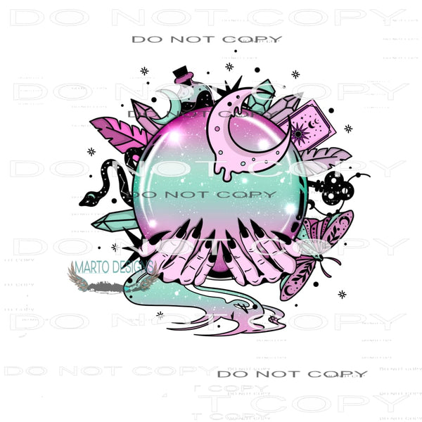 Crystal Ball #6655 Sublimation transfers - Heat Transfer