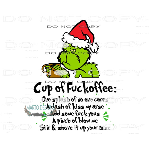 Cup Of Fuckoffee#8276 Sublimation transfers - Heat Transfer