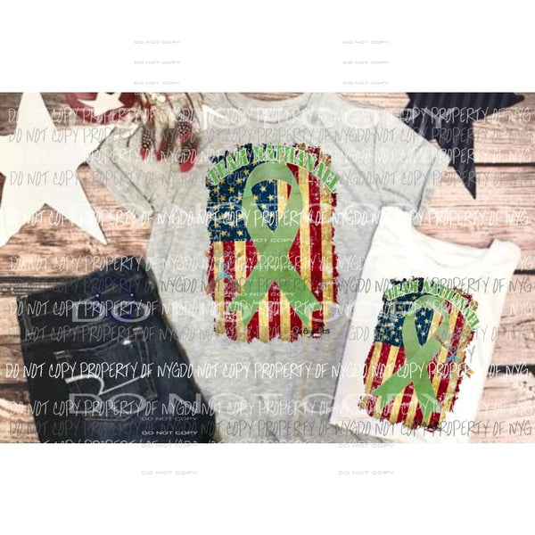 CUSTOM - any ribbon color can be done Flag ribbon custom - Liver Sublimation transfers Heat Transfer