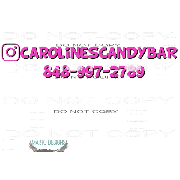 custom candy bar Sublimation transfers - Heat Transfer