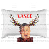 Custom Deer Pillow case add name in note Sublimation transfers Heat Transfer