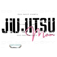 Custom Jiu Jitsu # 1428 Sublimation transfers - Heat