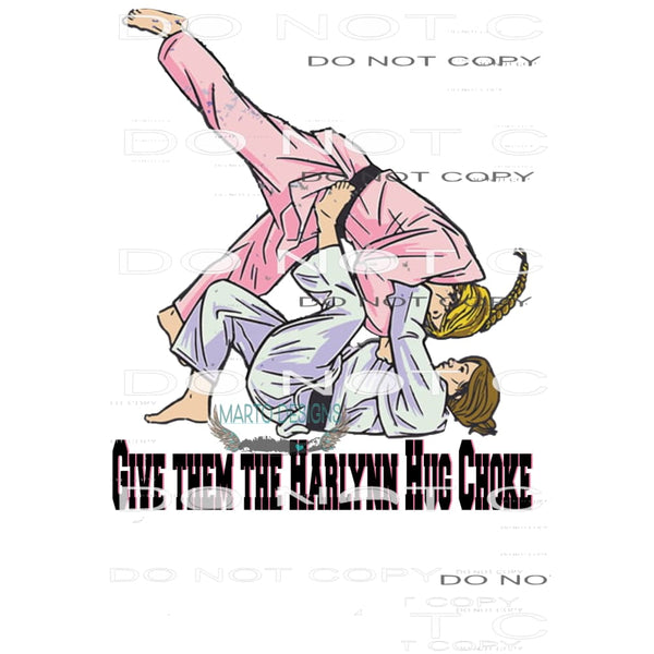 Custom Jiu Jitsu # 1430 Sublimation transfers - Heat