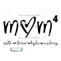 custom mom # 1081 Sublimation transfers - Heat Transfer