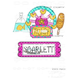 custom personalized Fair chose boy or girl # 4418 write