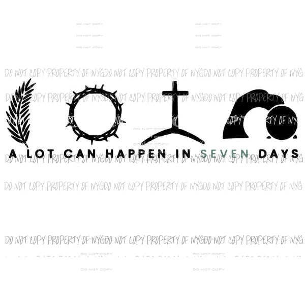 Custom Seven Days Sublimation transfers Heat Transfer