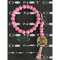 Custom wristlet You choose focal Bead and colors Wristlet