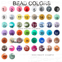 Custom wristlet You choose focal Bead and colors Wristlet