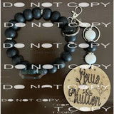 Custom wristlet You choose focal Bead and colors Wristlet
