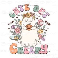 Cute But Creepy #7043 Sublimation transfers - Heat Transfer