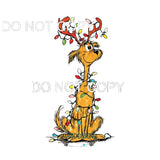 cute grinch and max # 5582 Sublimation transfers - Ready