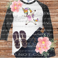 Dabbin Unicorn sublimation transfer Heat Transfer