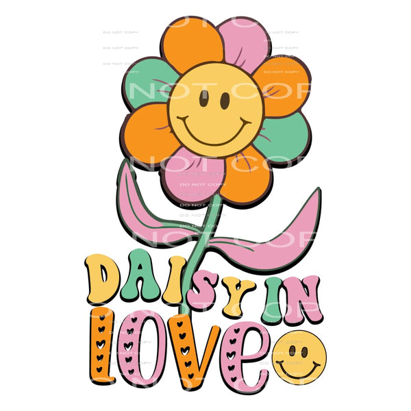 Daisey In Love #5288 Sublimation transfers - Heat Transfer