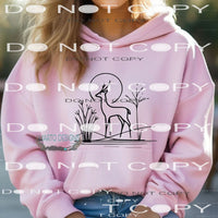 Deer # 8721 Sublimation transfers - Heat Transfer Graphic