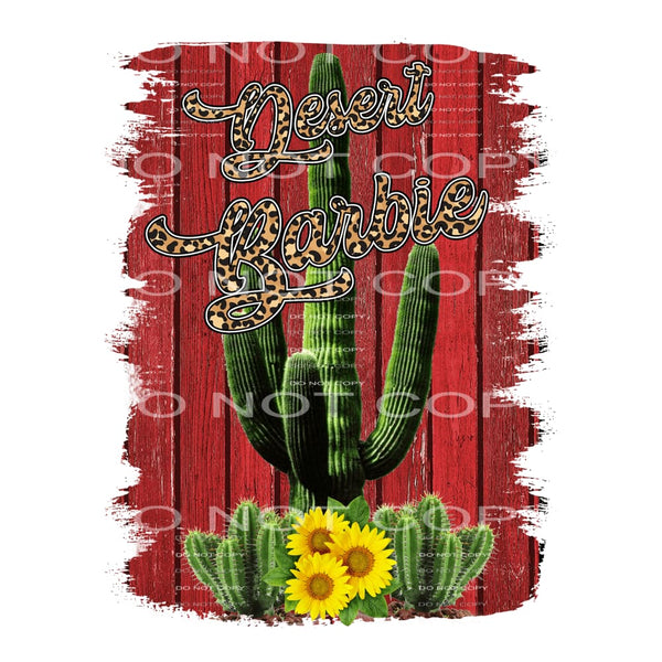 Desert Barbie # 658 Sublimation transfers - Heat Transfer