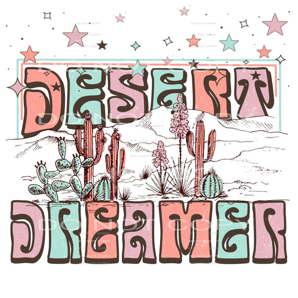 Desert dreamer # 724 Sublimation transfers - Heat Transfer