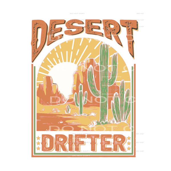 Desert Drifter #5057 Sublimation transfers - Heat Transfer