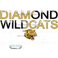 diamond wildcats # 164 Sublimation transfers - Heat Transfer