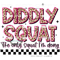 Diddly Squat #11292 Sublimation transfer - Heat Transfer