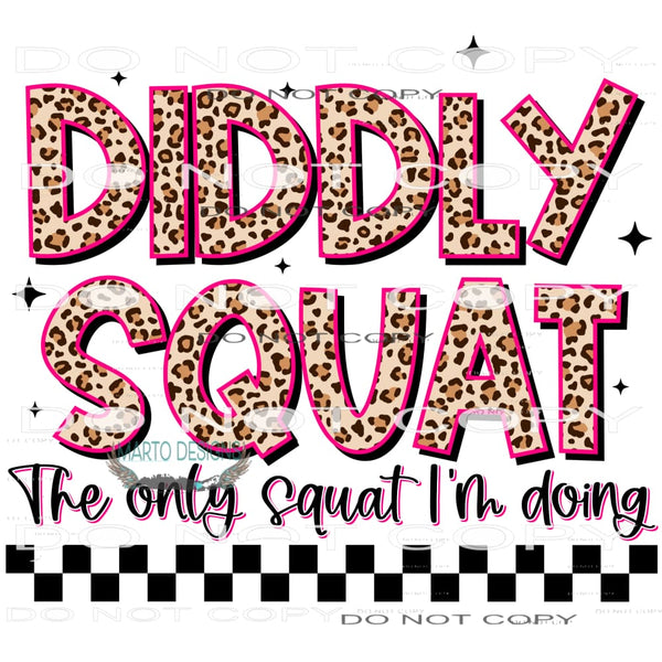 Diddly Squat #11292 Sublimation transfer - Heat Transfer