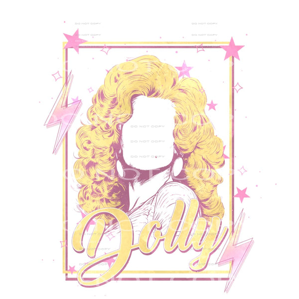 Dolly # 170 Sublimation transfer - Heat Transfer Graphic Tee