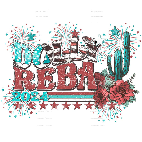 Dolly Reba 2024 # 293 Sublimation transfers - Heat Transfer
