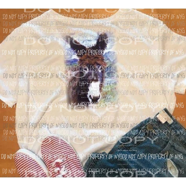 Donkey adult sublimation