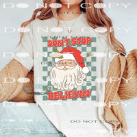 Don’t Stop Believing #7356 Sublimation transfers - Heat