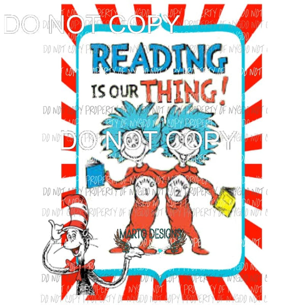 Dr Seuss # 204 Sublimation transfers Heat Transfer