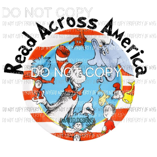 Dr Seuss # 205 Sublimation transfers Heat Transfer