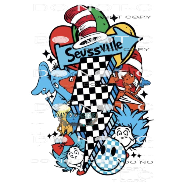 Dr Seussville 11223 Sublimation transfers - Heat Transfer