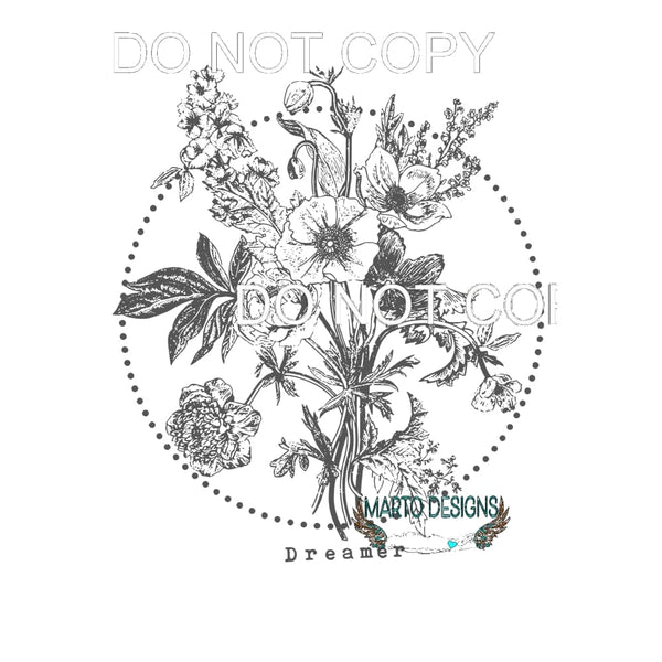 Dreamer # 4527 Sublimation transfers - Heat Transfer