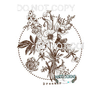 Dreamer Brown # 4528 Sublimation transfers - Heat Transfer