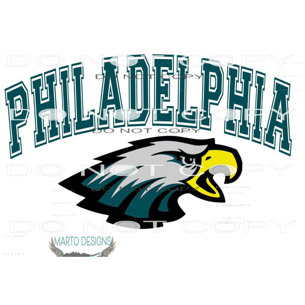eagles # 4415 Sublimation transfers - Heat Transfer Graphic