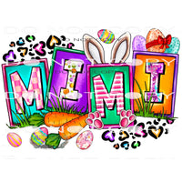 Easter Mimi #9871 Sublimation transfers - Heat Transfer