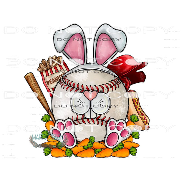 Easter Softball #10080 Sublimation transfers - Heat Transfer