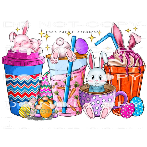 Eastern Coffee Cups #8922 Sublimation transfers - Heat